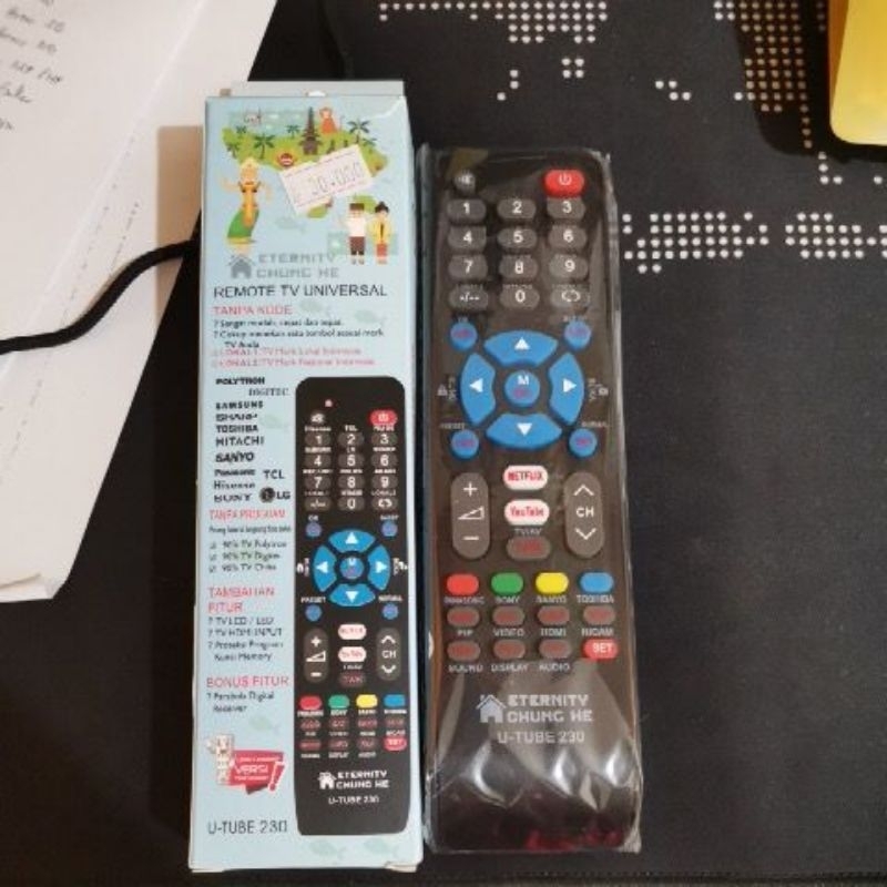 remote tv universal eternity chung he