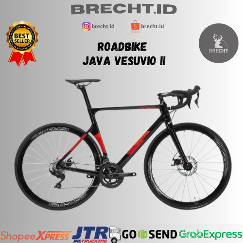Sepeda Balap Roadbike Java Vesuvio II Discbrake Shimano 105 Mix 700C