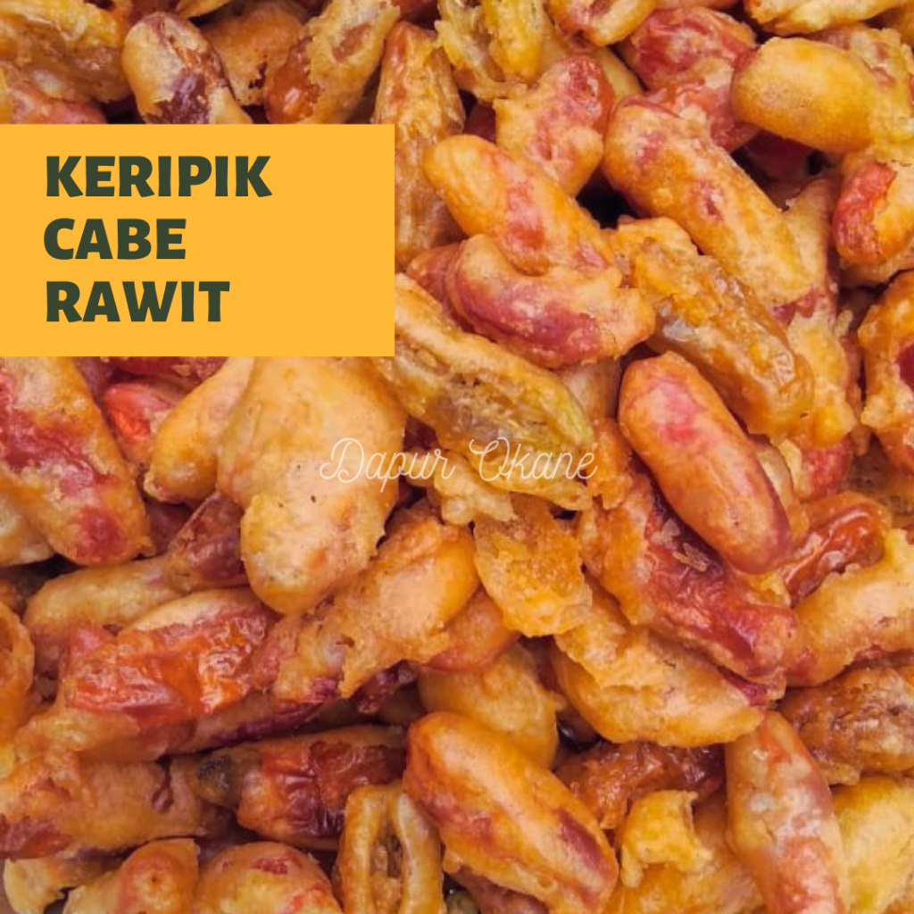 

Keripik Cabe Rawit 1 Kg Asli Pedas
