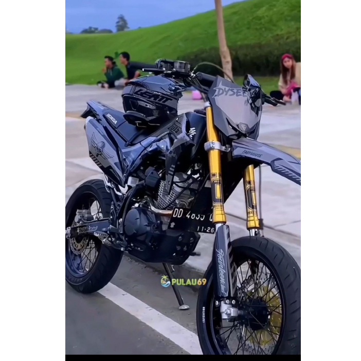 Decal crf 150 l full body decal supermoto klx dtracker gordon wr yz ktm