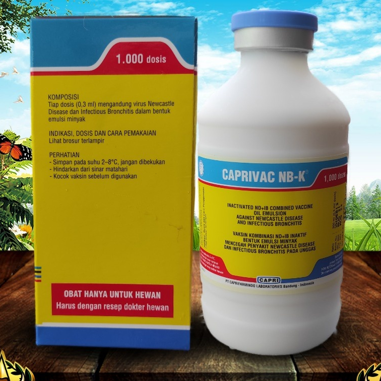 Vaksin Caprivac NB-K 1000 Dosis 300ml - Star Farm