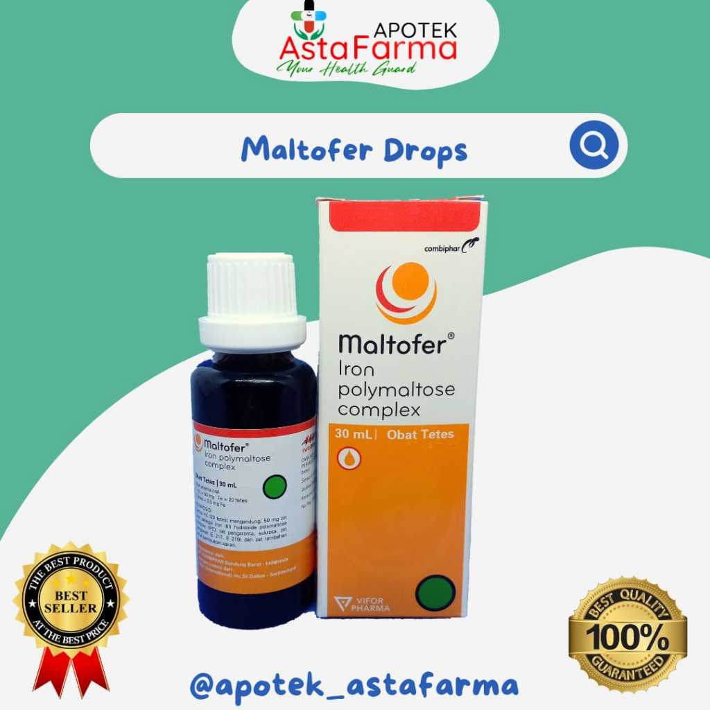 MALTOFER DROP 30ml vitamin zat besi bayi/anak