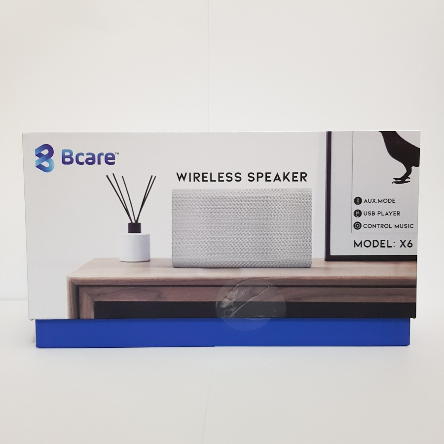 Wireless Speaker Bluetooth B Care Model X6 /Original Bcare Bluetooth Speaker Kenzie X6 Salon Speker