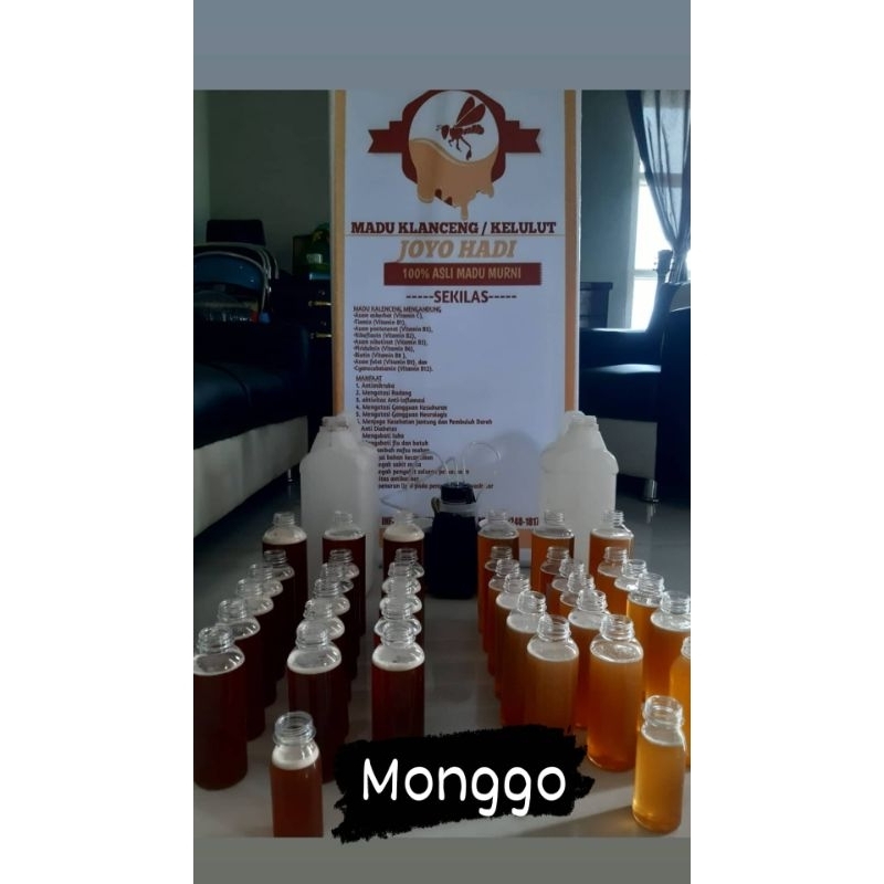 

MADU TRIGONA/KELULUT/KLANCENG ASLI KALIMANTAN
