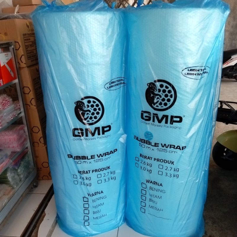 

Bubble Wrap Bening GMP 125cmx50M GOSEND
