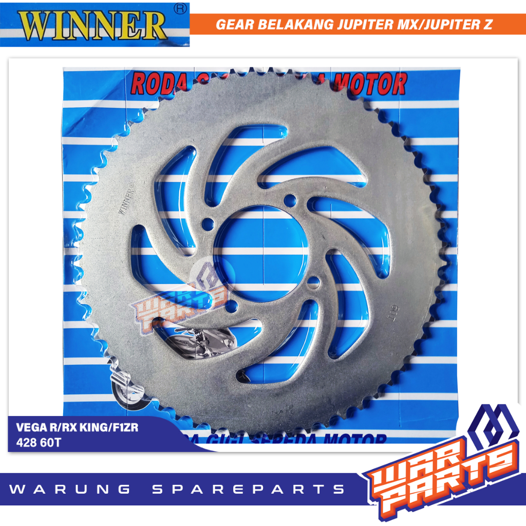 Gir Gear Belakang Yamaha Jupiter Z Vega R RX King Jupiter MX 135 MX New F1ZR V80 RXZ RX Spesial Ukur