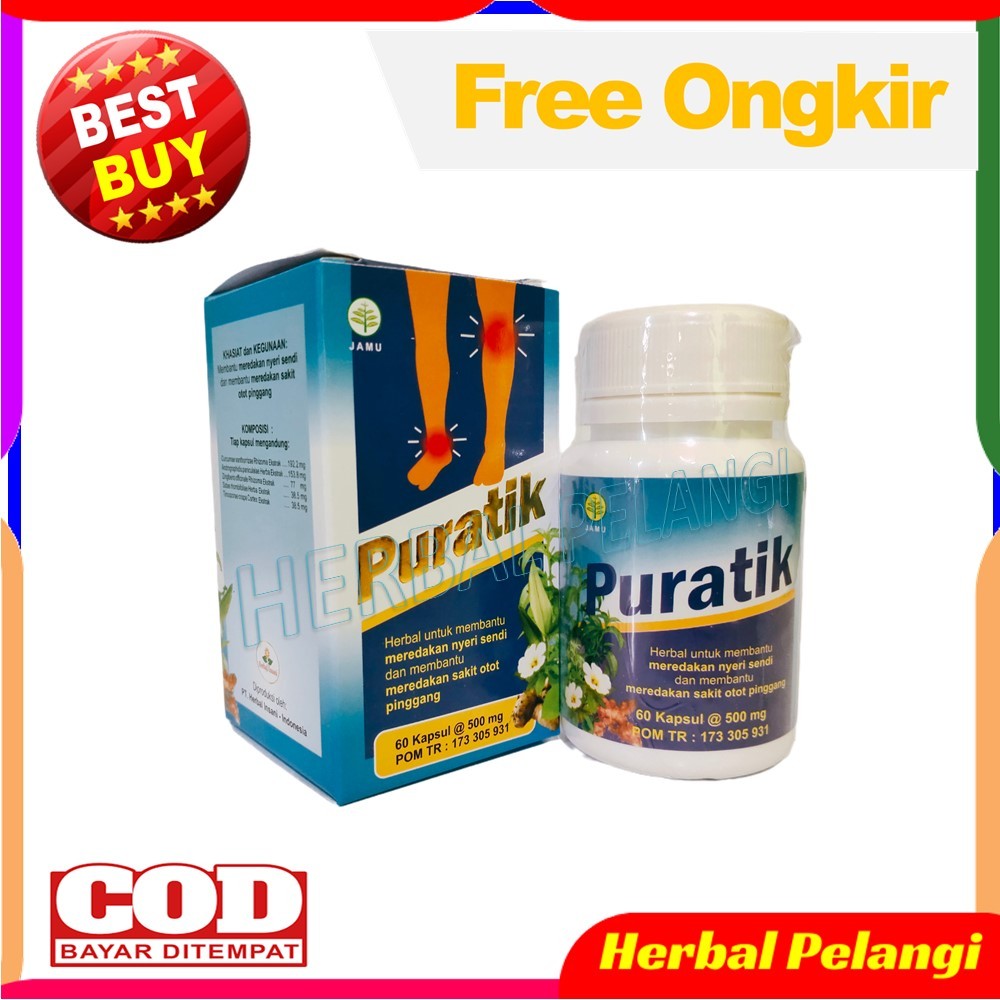 

[BISA COD] | Puratik Herbal Asam Urat Dan Nyeri Sendi
