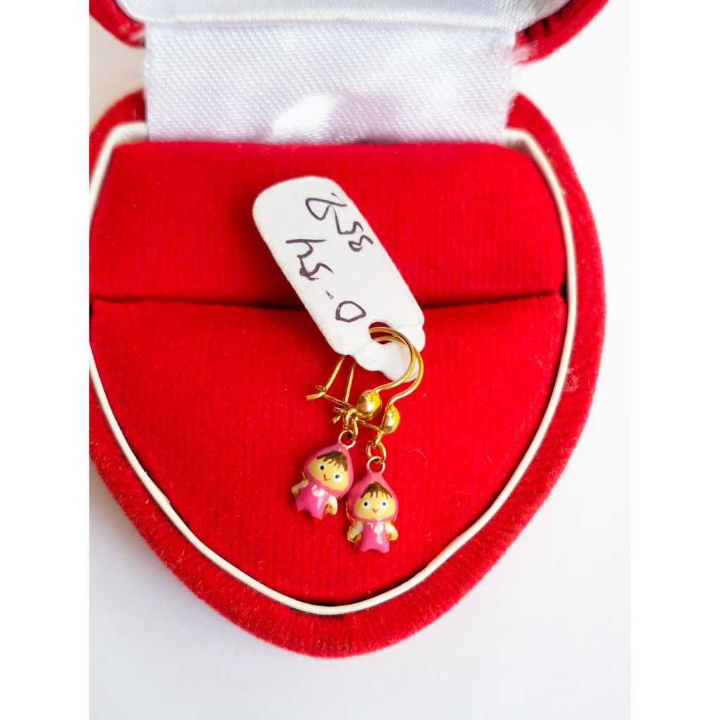 Anting Masha Anting Anak Emas Asli Anting Karakter Anak Anting Emas Cantik Anting Emas Murah Anak An