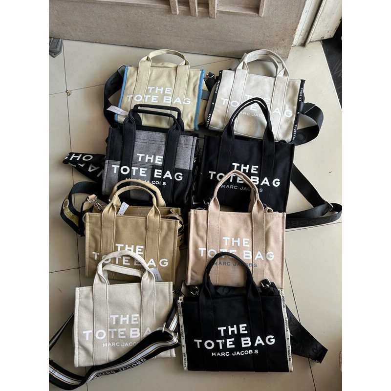 tas selempang dan hand bag MJ Small bahan kanvas