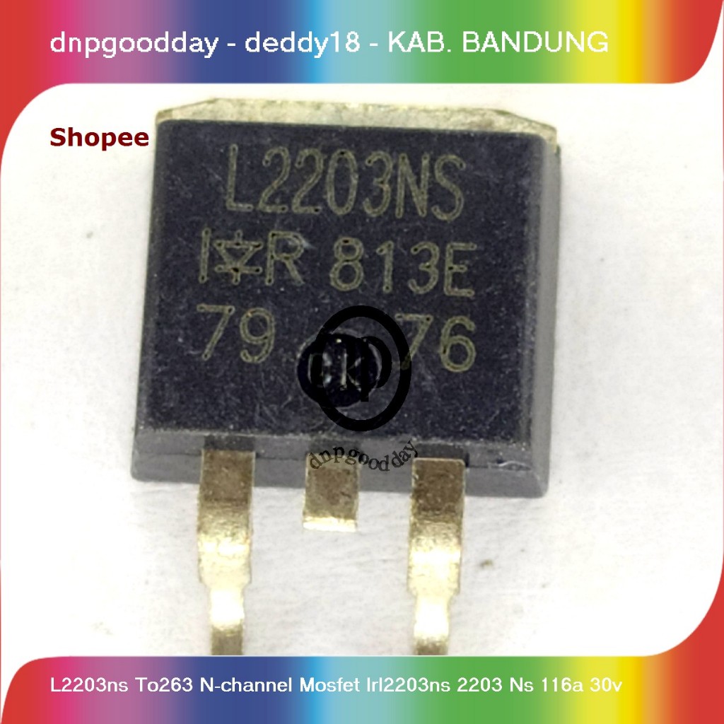 l2203ns to263 n-channel mosfet irl2203ns 2203 ns 116a 30v