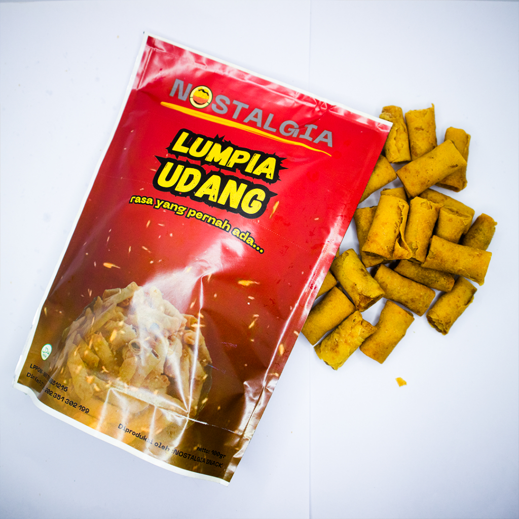 

keripik Lumpia Udang NOSTALGIA SNACK