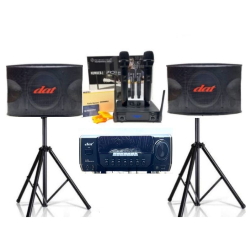 paket soundsystem dat da 4500 amplifier dat da 806