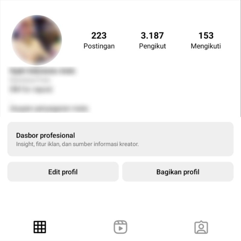 AKUN INSTAGRAM 3.000 Follower Bersih Pelanggaran