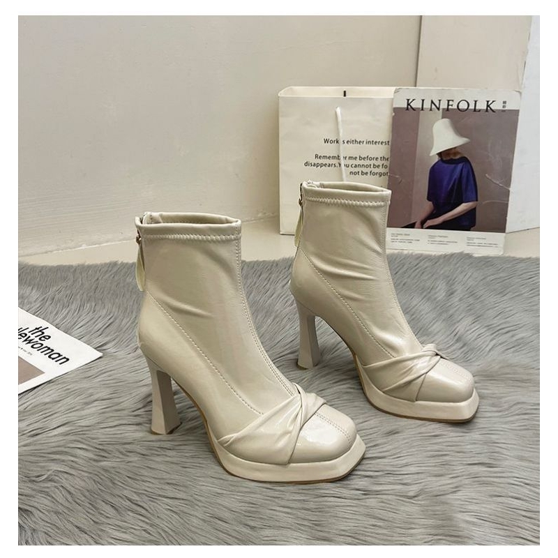 BOOTS HIGH HEELS PRO VP79923 Style Korea super cakep