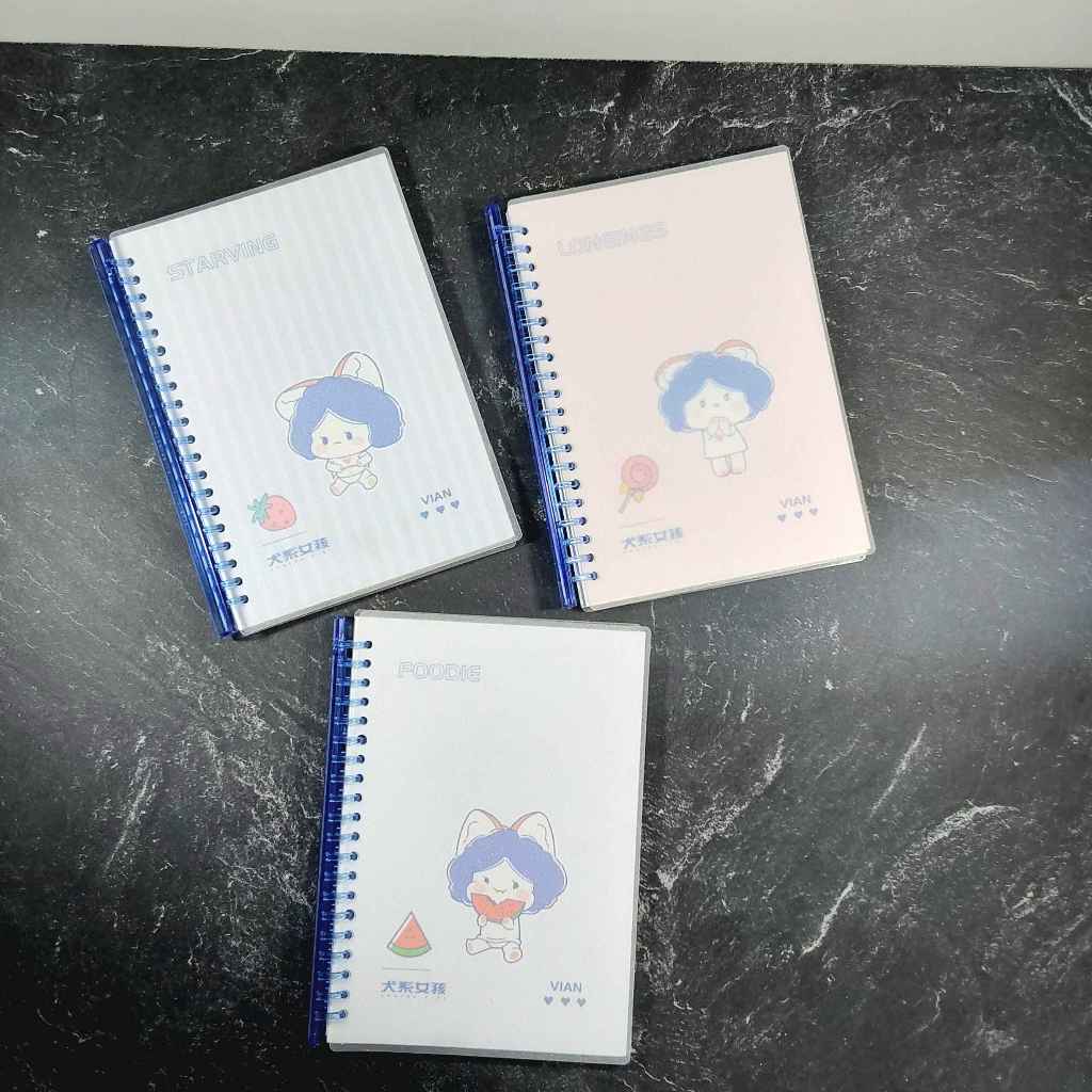 

(PCS) NOTEBOOK SPIRAL A5 PL-073 / NOTEBOOK TRANSPARAN / BUKU CATATAN RING