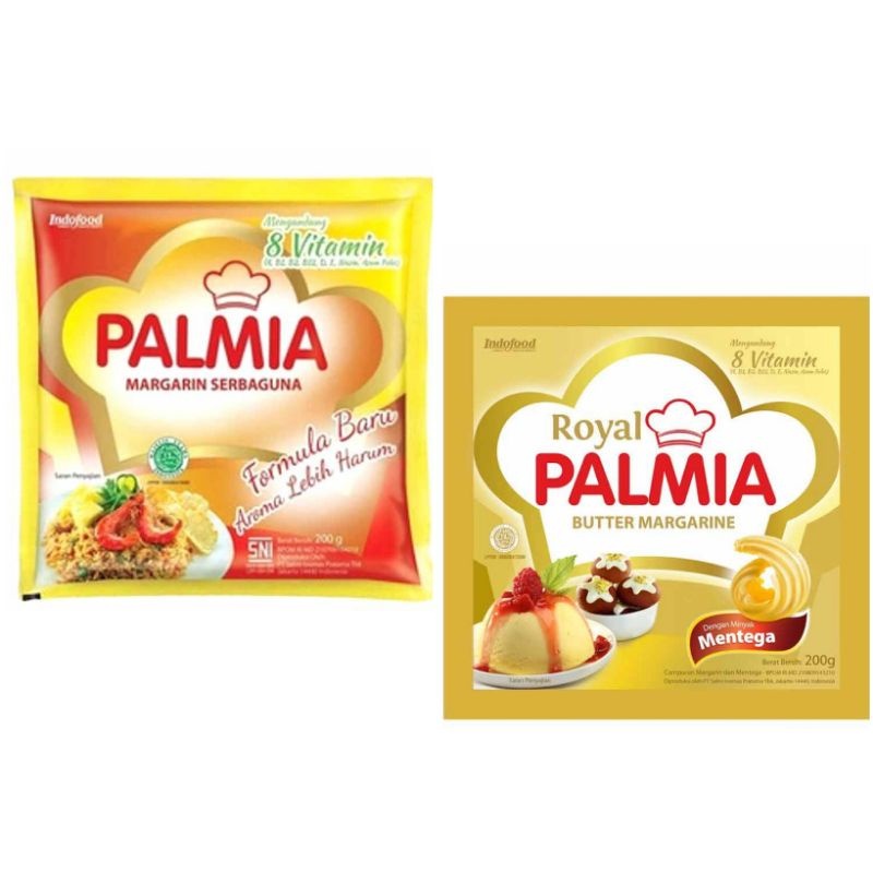 

Royal palmia butter margarine 200g / palmia margarin serbaguna 200g / royal palmia 200g / palmia 200g