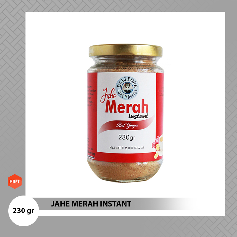 

Serbuk Jahe Merah Instan Bali Pure 230gr