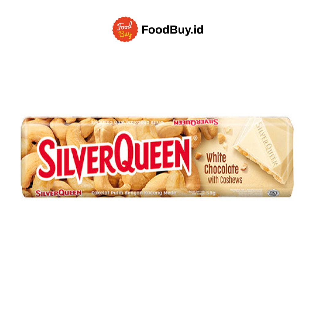 

SilverQueen White Chocolate With Cashew 58 gr