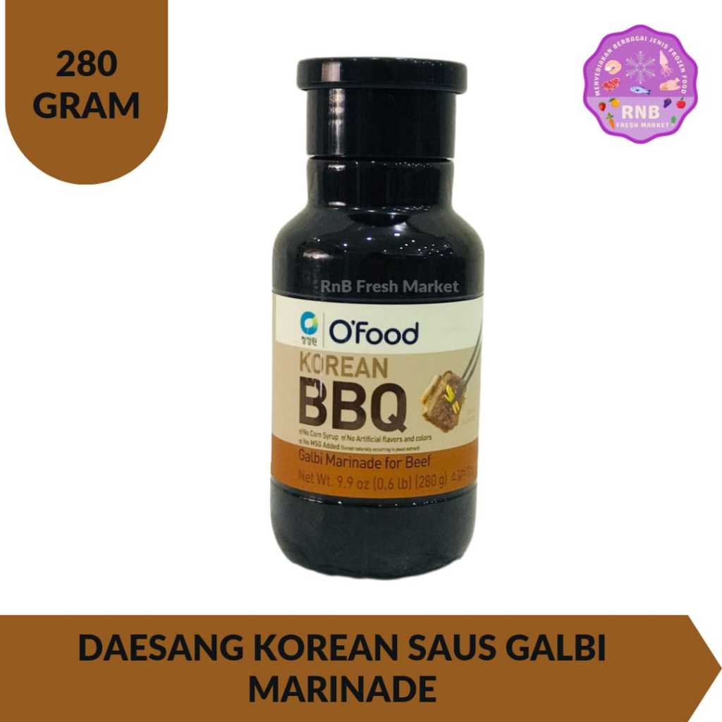 

Daesang Korean Saus Galbi 280 Gram