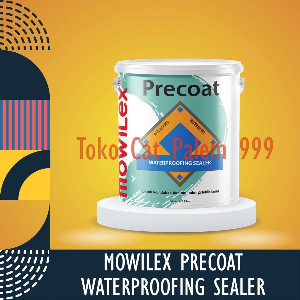 MOWILEX PRECOAT WATERPROFING SEALER WPS CAT DASAR TEMBOK 20 LITER /PAIL