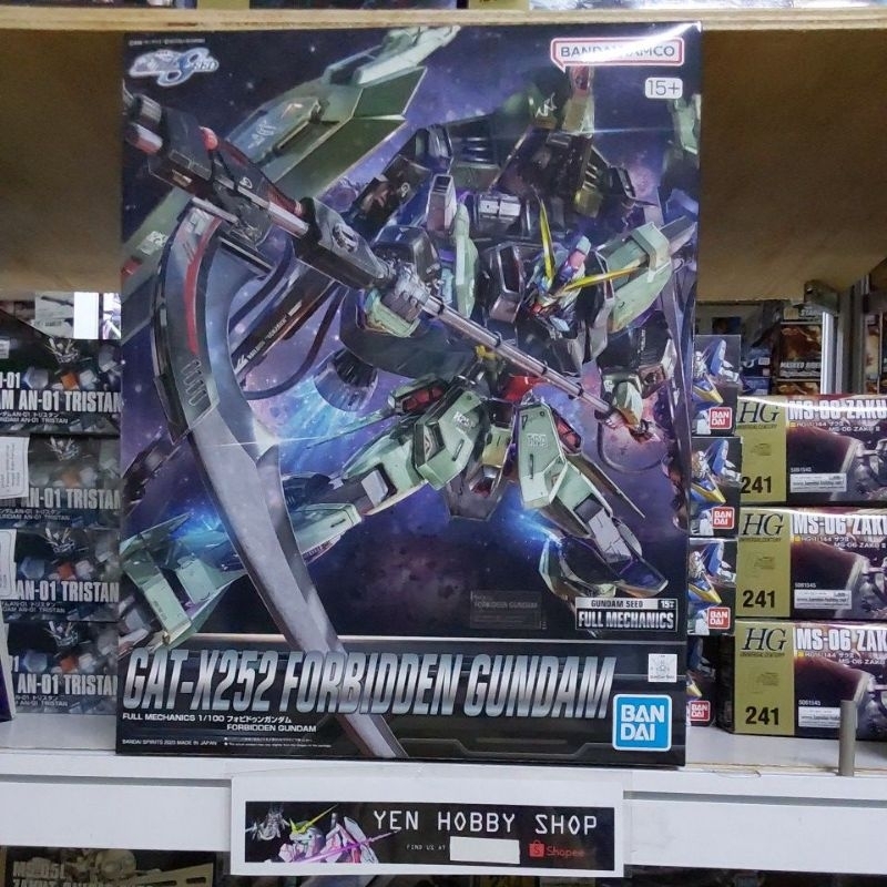 GUNDAM 1/100 GAT-X252 FORBIDDEN GUNDAM 65429 [ORIGINAL BANDAI]