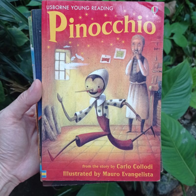 BUKU ANAK INGGRIS PINOCCHIO ORISINIL