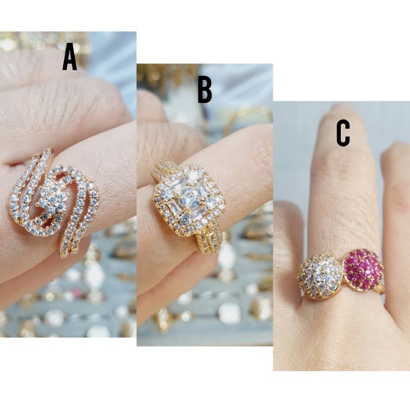 cincin permata xuping