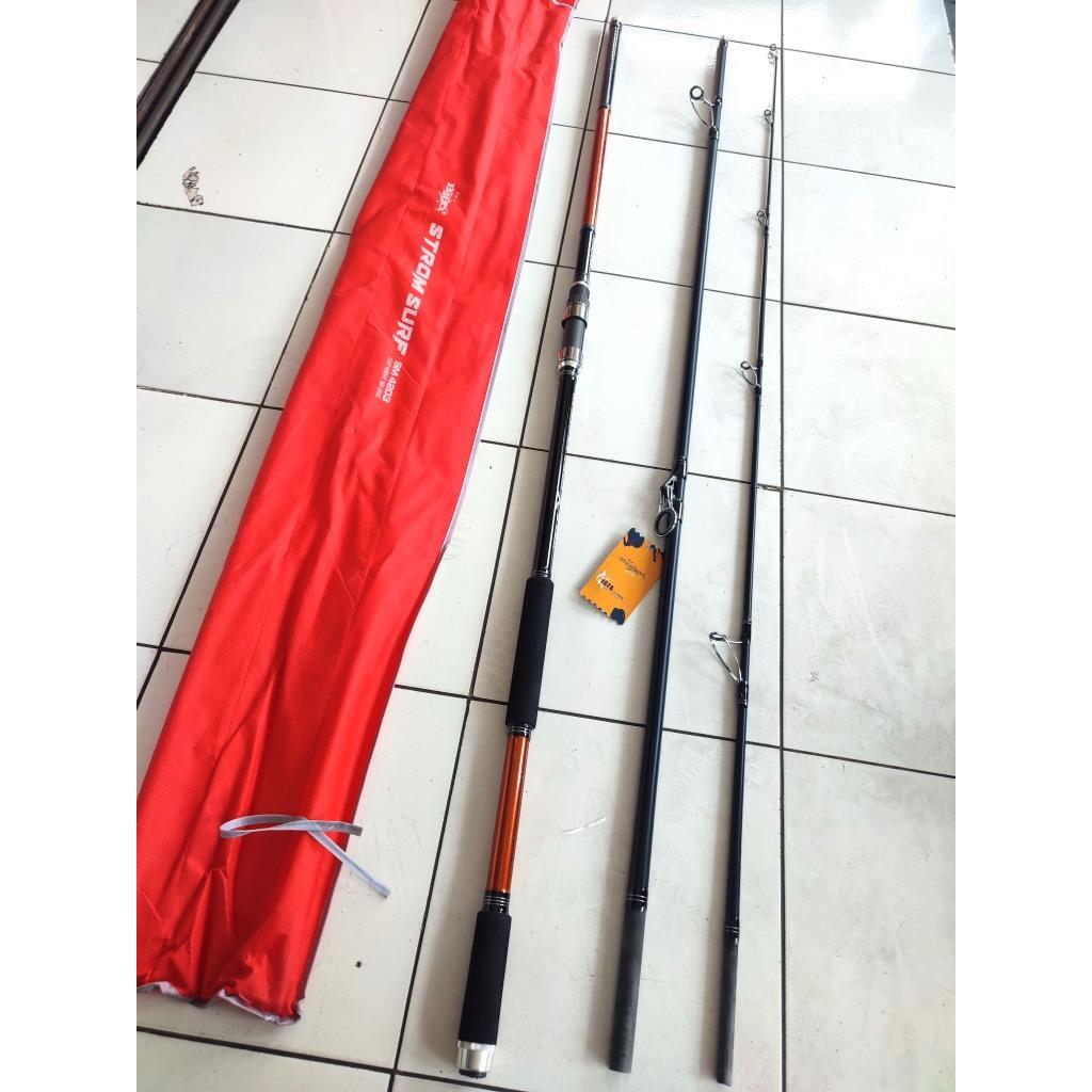 Joran Laut Blood Strom Surf 420 Sambung 3 Carbon Ringan Kuat