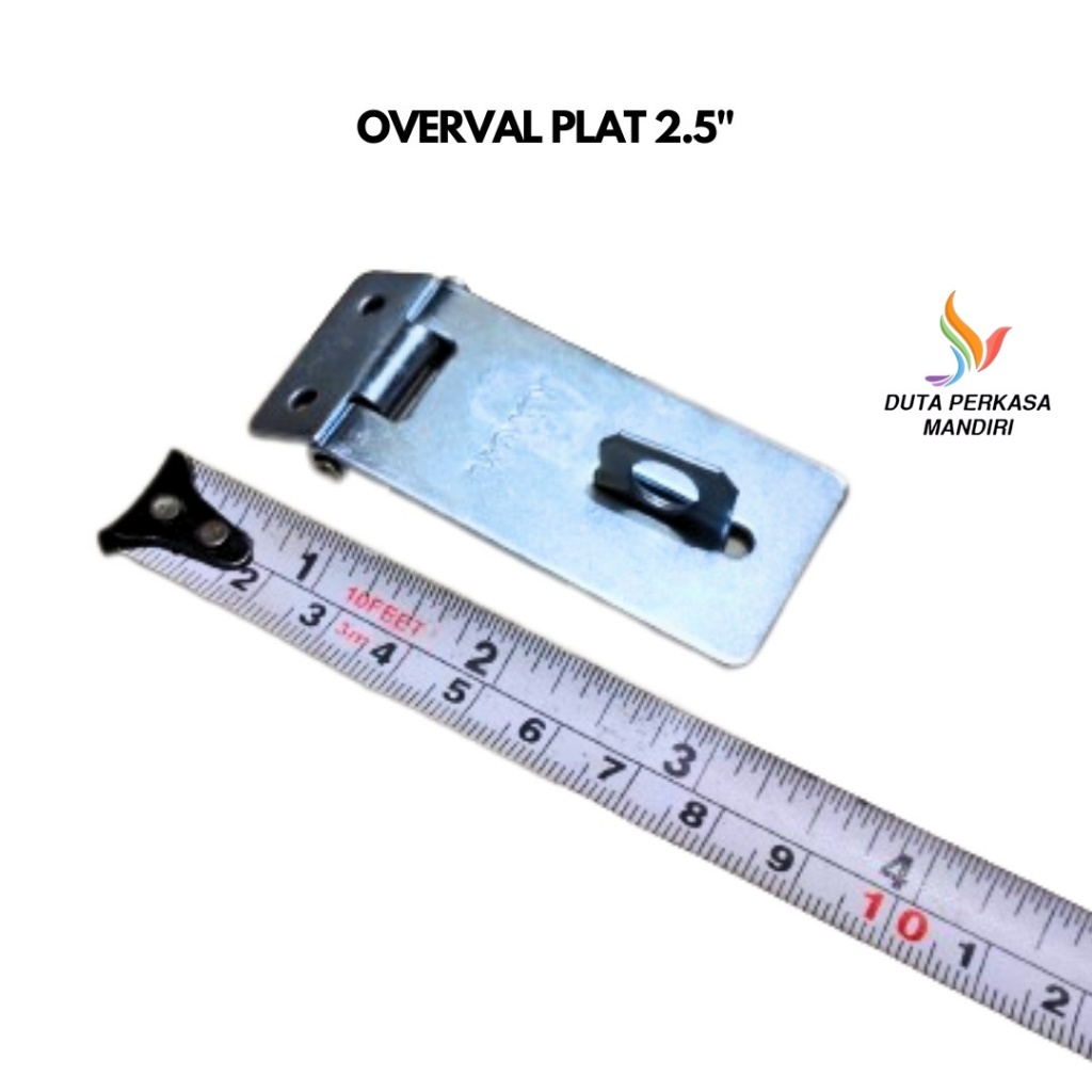 DPM - FAWI OVERVAL PANJANG CANTOLAN 2,5" GEMBOK TEBAL RUMAH KAIT GEMBOK 6 CM