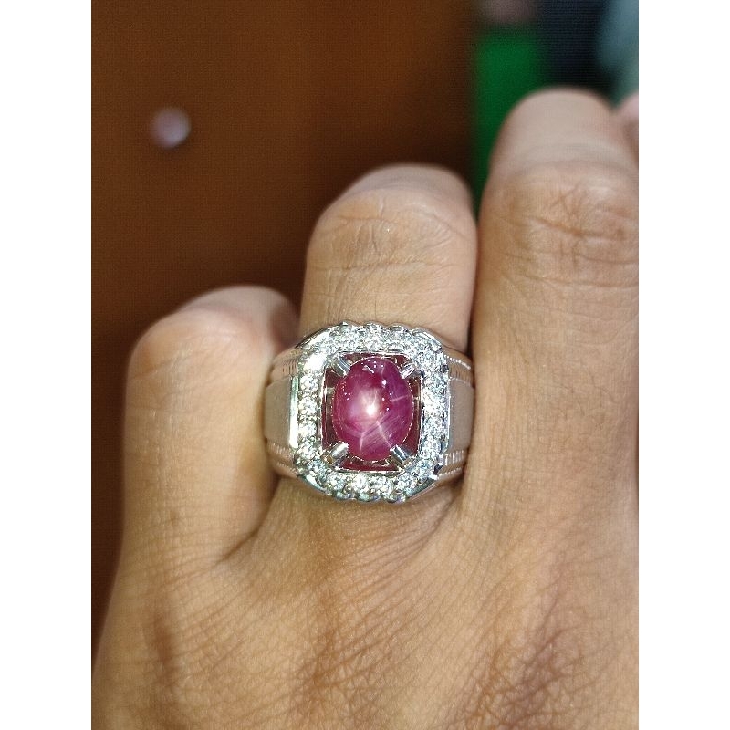 Natural Batu Ruby star