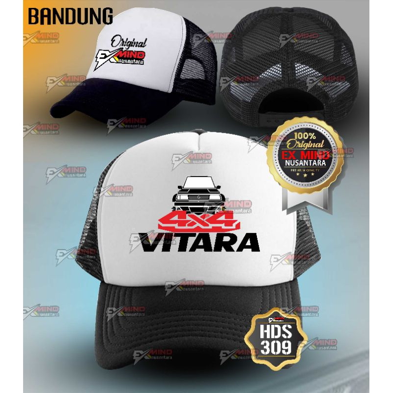 EXMIND BANDUNG Topi Suzuki Vitara Trucker Jaring Premium Distro Unisex Dewasa