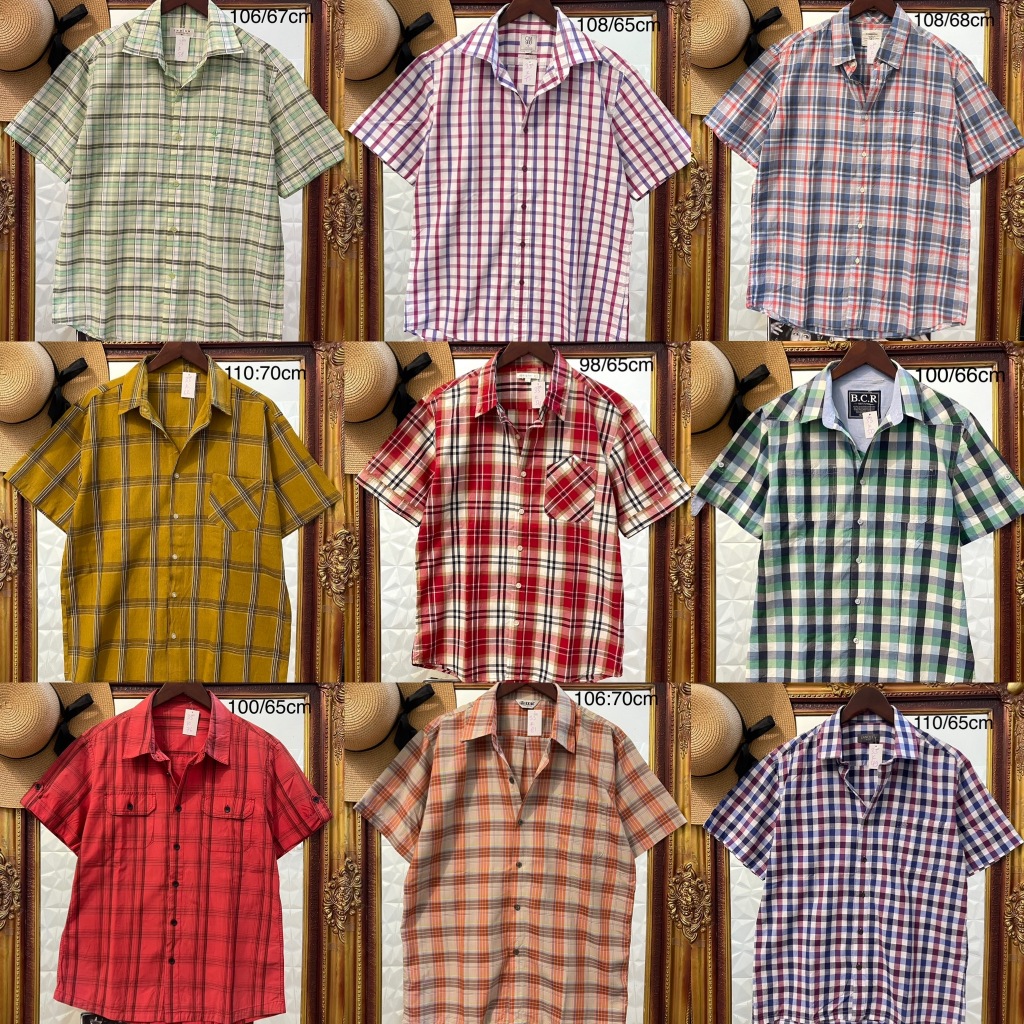 [R]  KEMEJA PRIA LENGAN PENDEK / HEM COWOK (2)