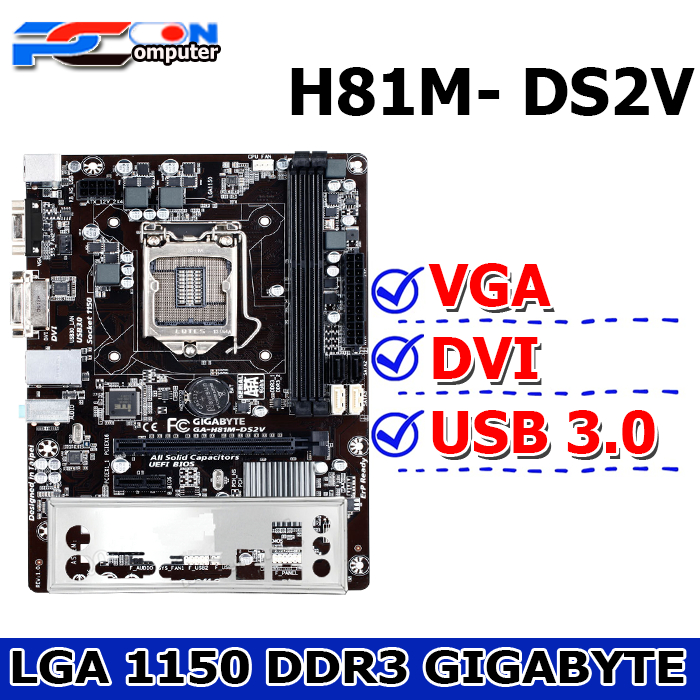 Mobo LGA 1150 H81 GIGBAYTE GA H81