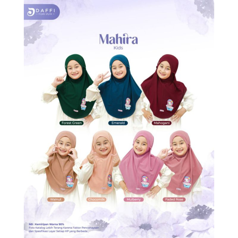 MAHIRA KIDS DAFFI HIJAB jilbab anak terbaru hijab anak murah jilbab anak grosir