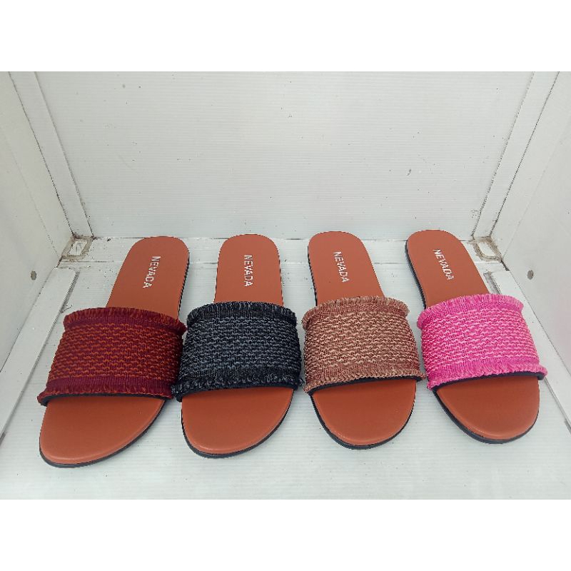 sandal wanita selop nevada