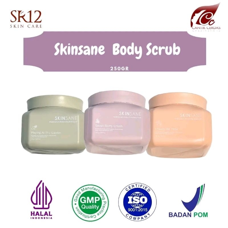 BODY SCRUB SKINSANE SR12/LULUR SKINSANE SR12