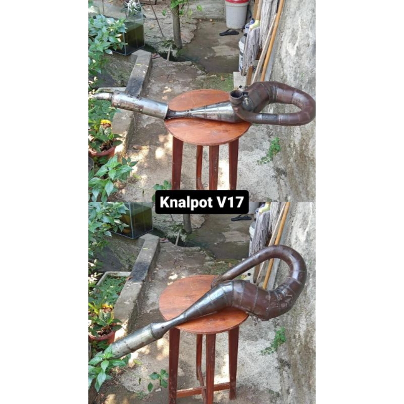 Knalpot V17 Buang Kanan