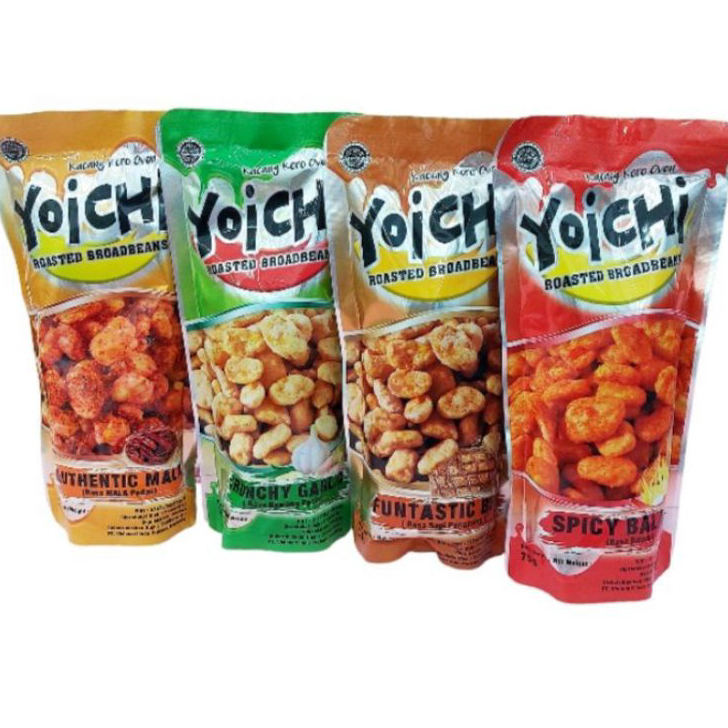 

Ready YOICHI kacang KORO panggang 75 gram all varian ✾✱