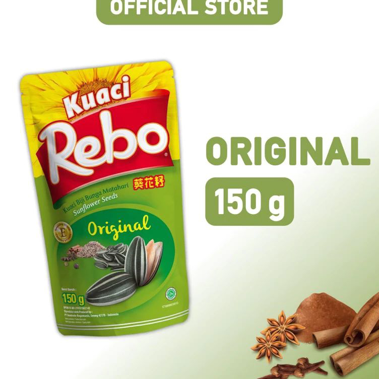 

Terkini Kuaci Rebo 150gram / kuacirebo 150 / Kuaci bunga matahari 150gr HALAL