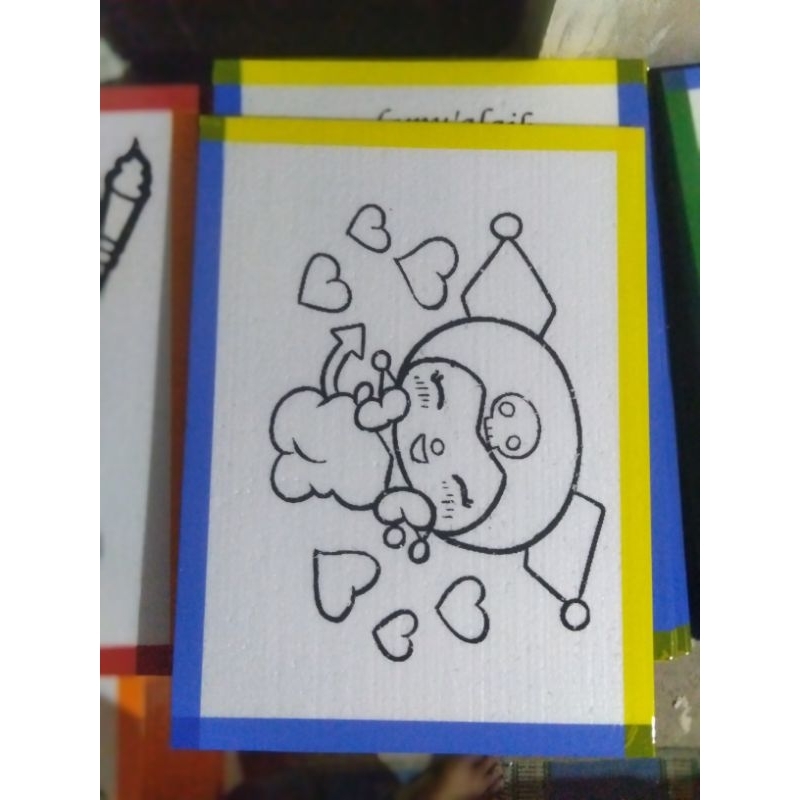 

paket hemat 50 sterofoam lukis list lakban