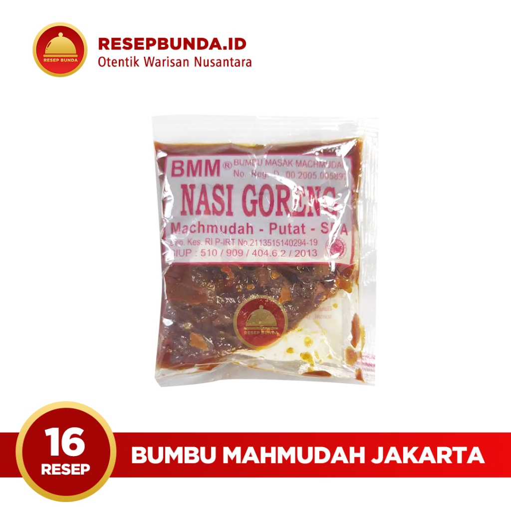 

(BUMBU NASI GORENG) Bumbu Machmudah Mahmudah BMM Sachet Asli Sidoarjo Bumbu Masak Instan Praktis Racik Rempah Dapur - 50 gr