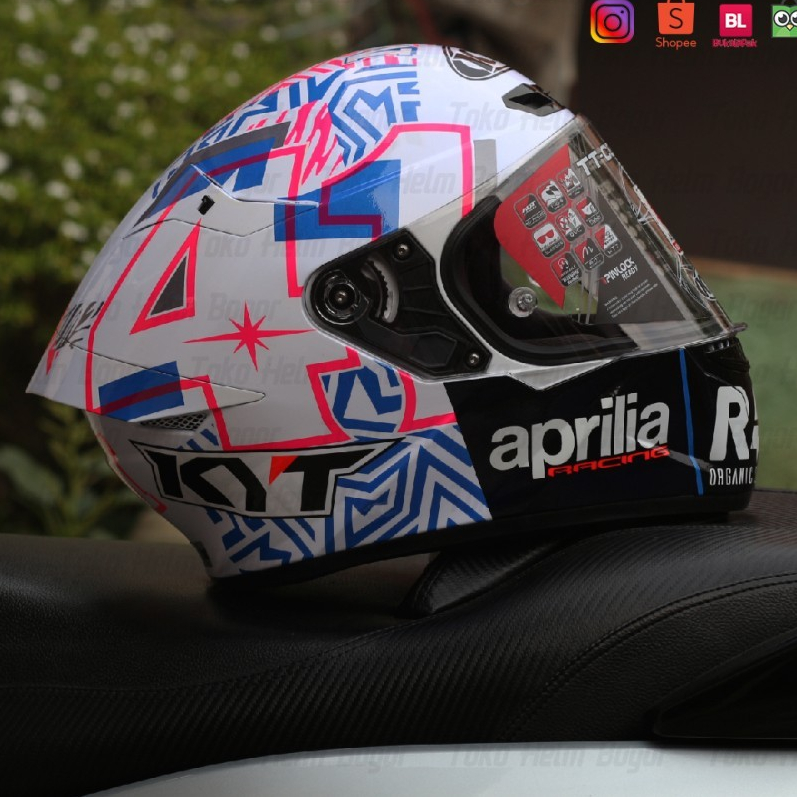 HELM KYT TT Course Aleix Espargaro 2022 Repaint HELM FULL FACE