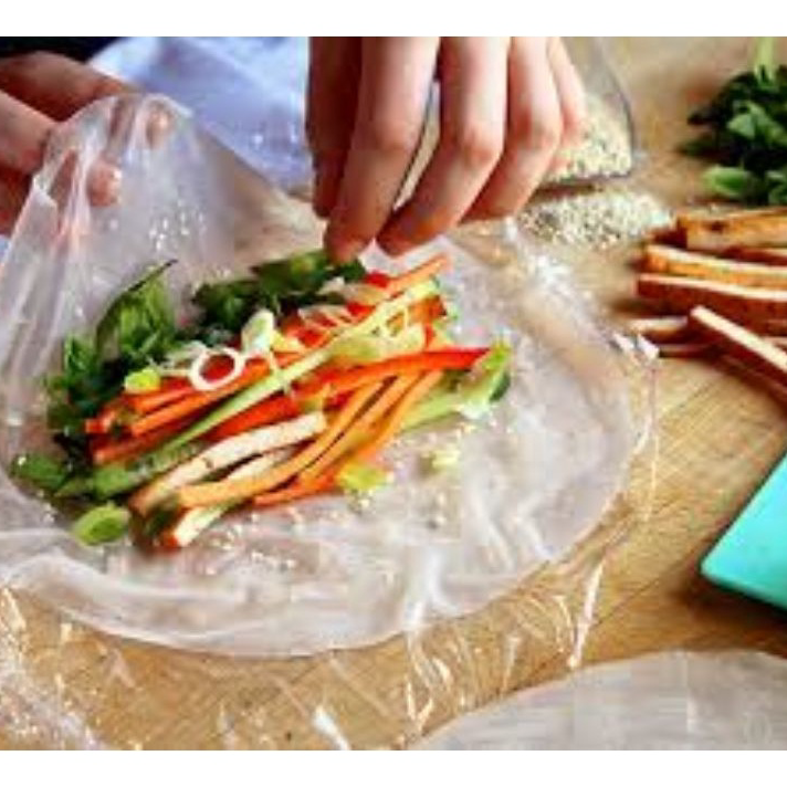 

Seller Rice Paper 10 dan 5 lembar diameter 22cm ricepaper salad kulit lumpia murah halal topoki rice paper murah kulit salad vietnam Baru