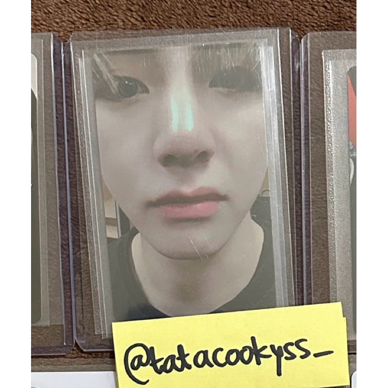 Taehyung V DVD LOVE YOURSELF NEW YORK PHOTOCARD