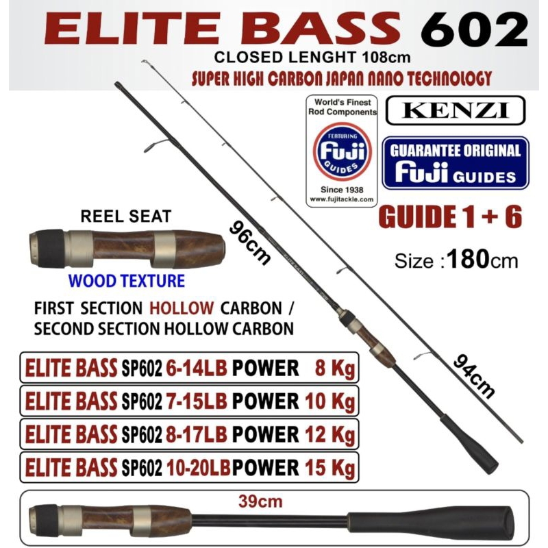 JORAN PANCING KENZI ELITE BASS FUJI ORIGINAL