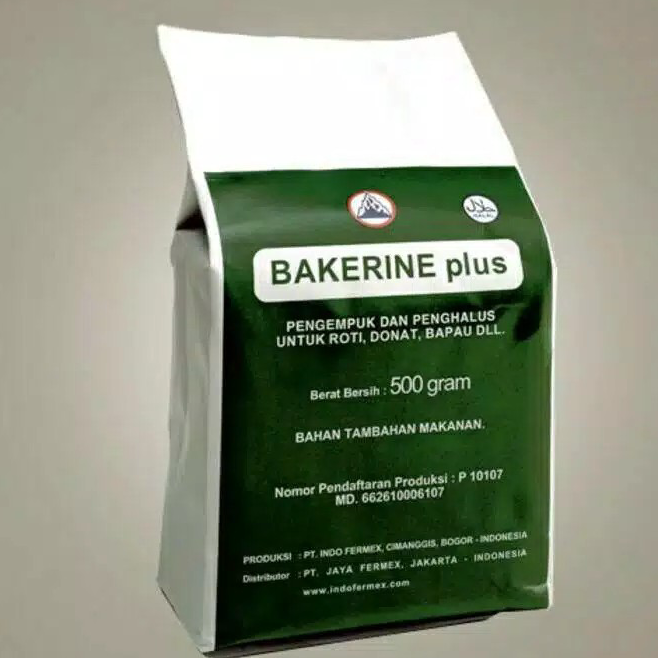 

➳➵✻ BREAD IMPROVER BAKERINE PLUS 100gr 250gr 500 gram / PELEMBUT ROTI bakerin GROSIR