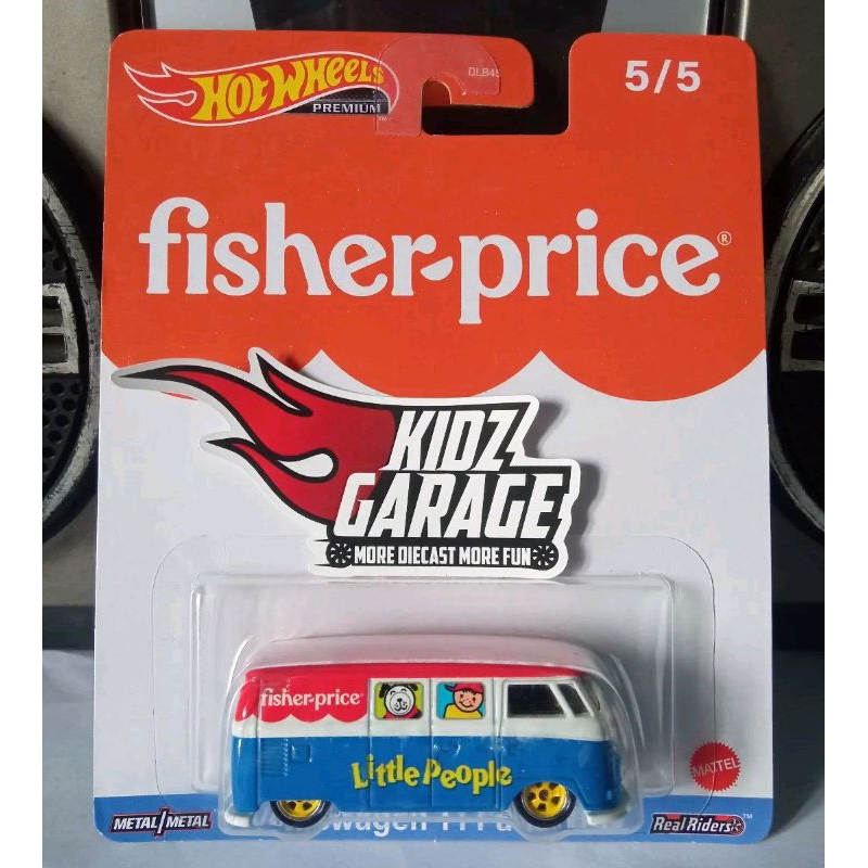 Hot Wheels Fisher Price VW T1 Panel Bus