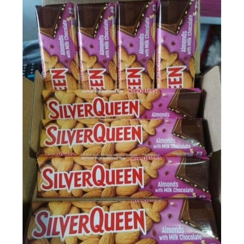 

Promo Silverqueen almond 58gram