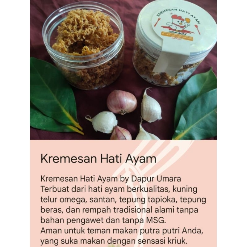 

Kremesan Hati Ayam Dapur Umara