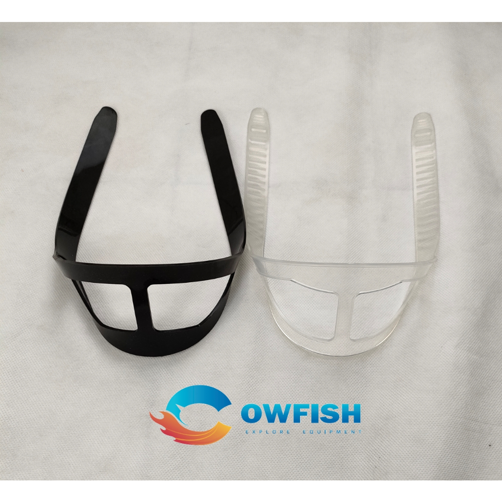 Cowfish Tali Karet Kacamata Selam Renang Scuba Diving Snorkling Mask Strap Silicone